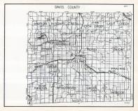 Davis County Map, Iowa State Atlas 1930c